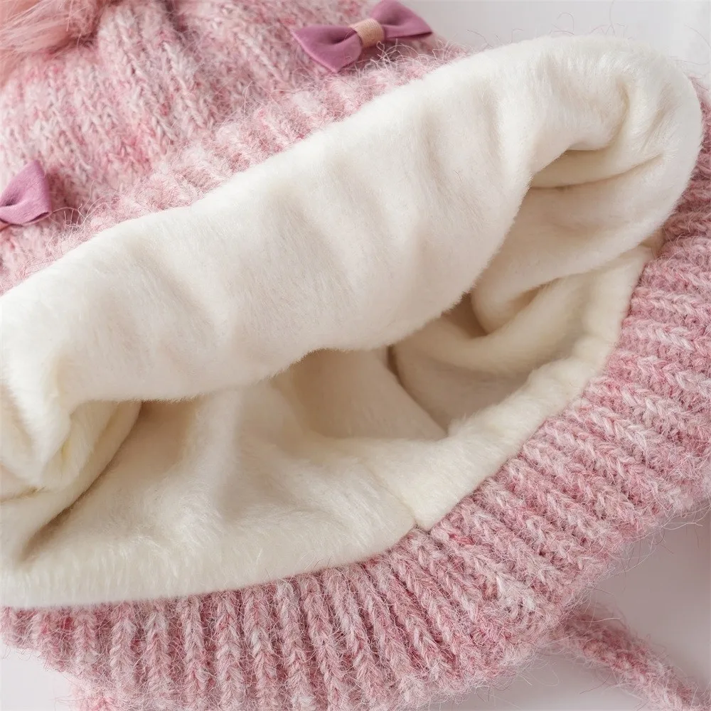 Gorro de invierno con forro polar para mayor abrigo