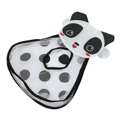 Bolsa de red para baño plegable y transpirable juguetes