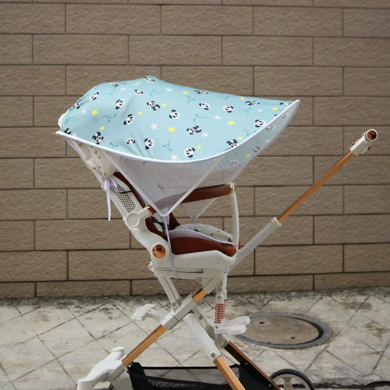 Parasol para cochecito de bebé – Protección UV, antiviento y bloqueo solar - imagen 5