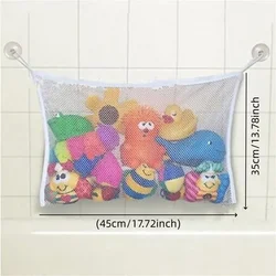 Bolsa de malla para baño bebé – red organizadora juguetes