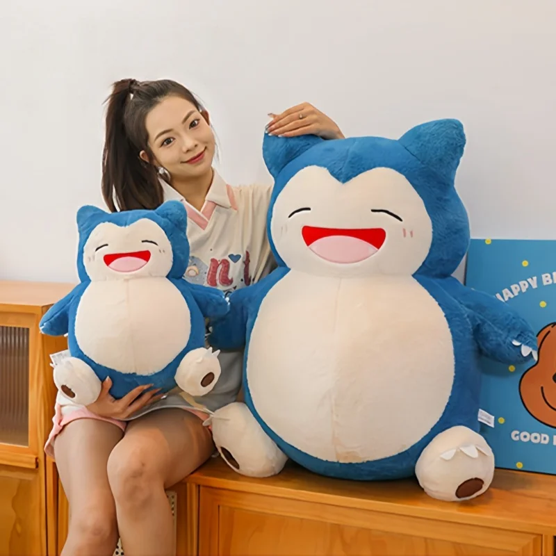 Peluche Pokémon Snorlax con pelo de conejo suave para niños regalo - imagen 2
