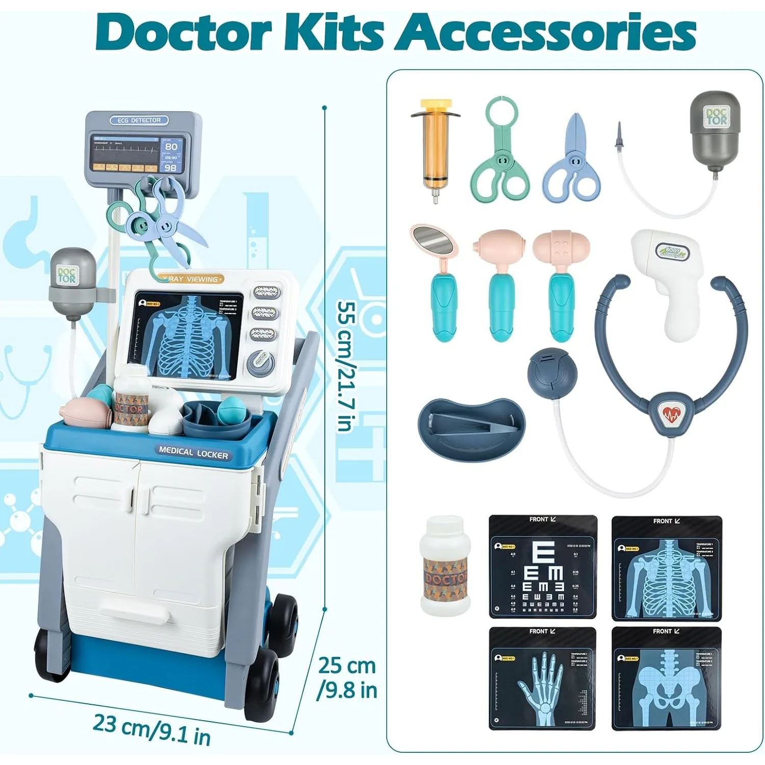 Accesorios médicos detallados