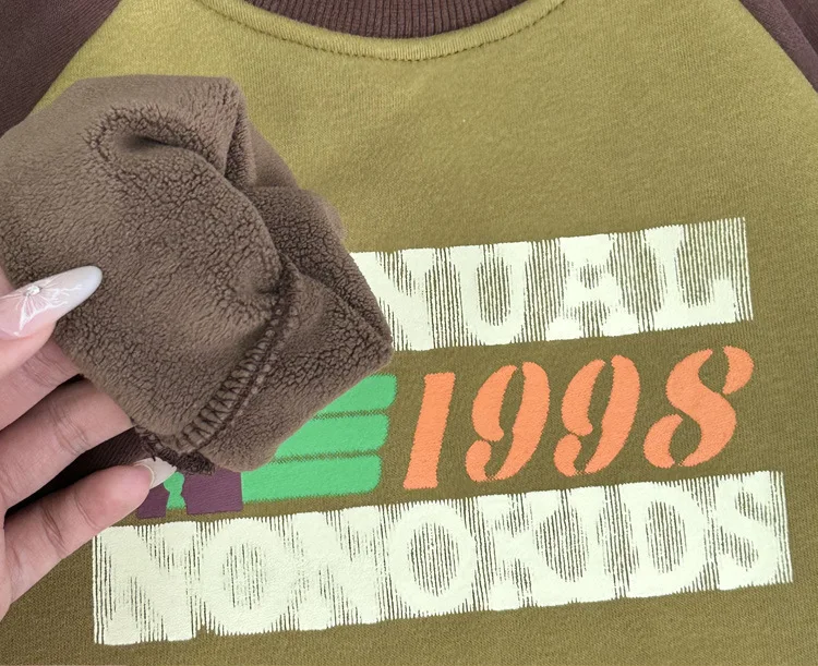Jersey grueso de invierno para niños, uso cotidiano