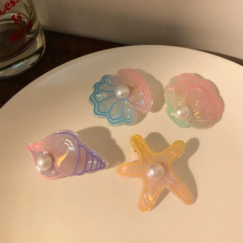 Horquillas pelo infantil estrella marina dulce suave original - imagen 5