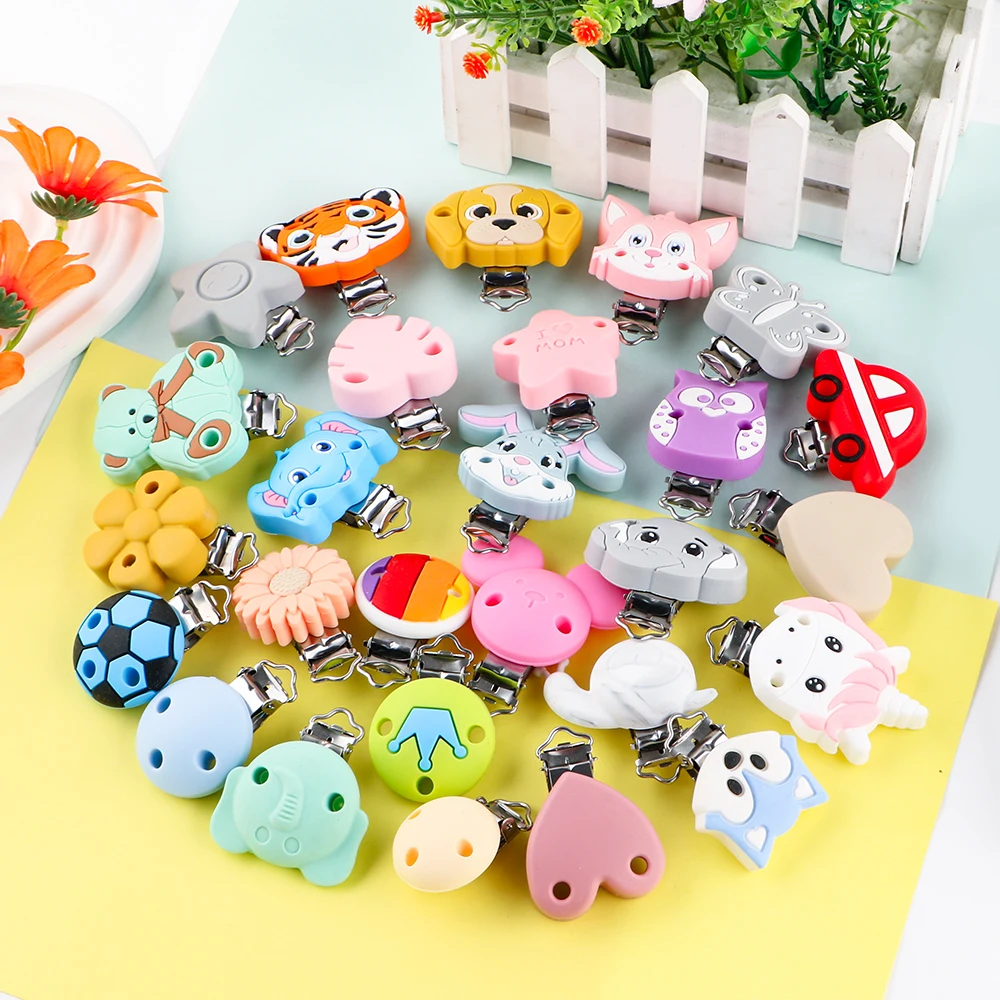 Pinzas de ropa de silicona infantiles para manualidades y prendas - imagen 5