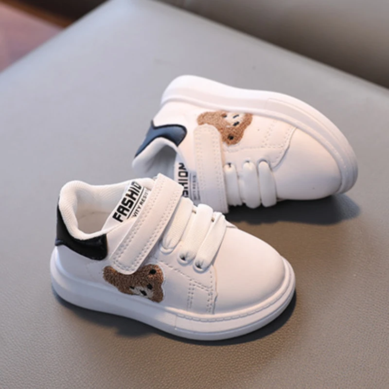 Zapatillas de deporte planas y transpirables para bebés y niños - imagen 5