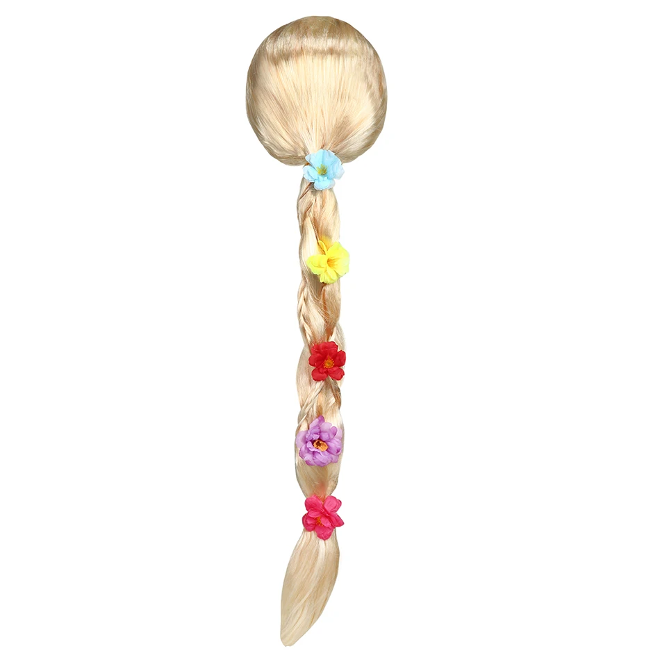 Peluca Disney Elsa para niña – Disfraz oficial de Frozen - imagen 2