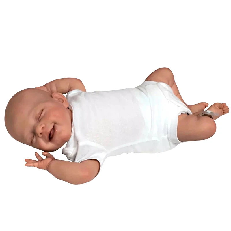 Muñeca Reborn de silicona con cuerpo completo y piel realista - imagen 5