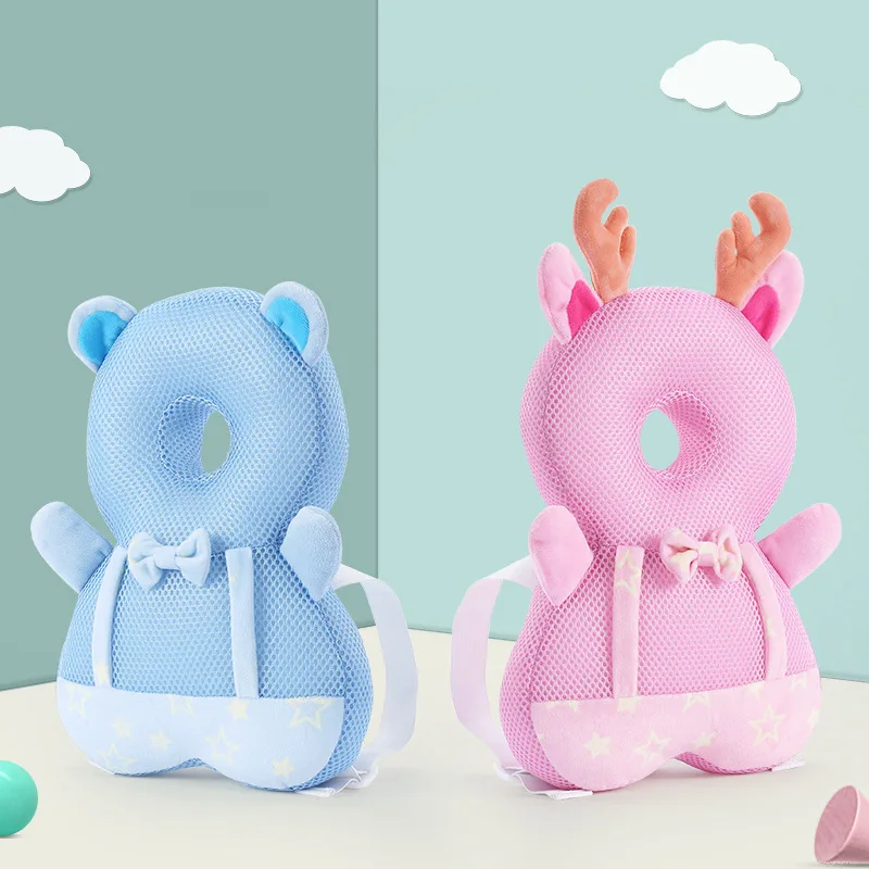 Protector de cabeza para bebés con cojín seguridad infantil - imagen 5