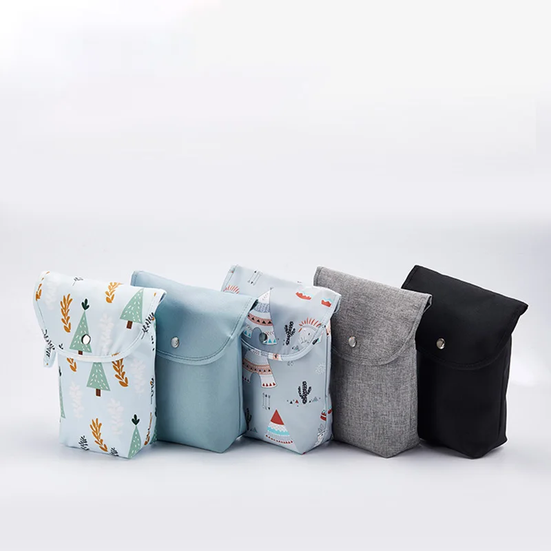 Bolsa porta pañales impermeable reutilizable unisex para bebés - imagen 2