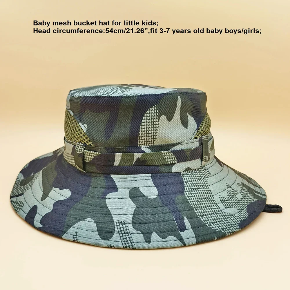 Vista frontal del sombrero para niño