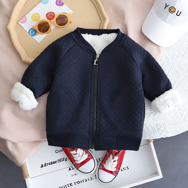 Chaqueta gruesa de algodón para bebé niña – Moda otoño invierno