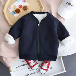 Chaqueta gruesa de algodón para bebé niña – Moda otoño invierno