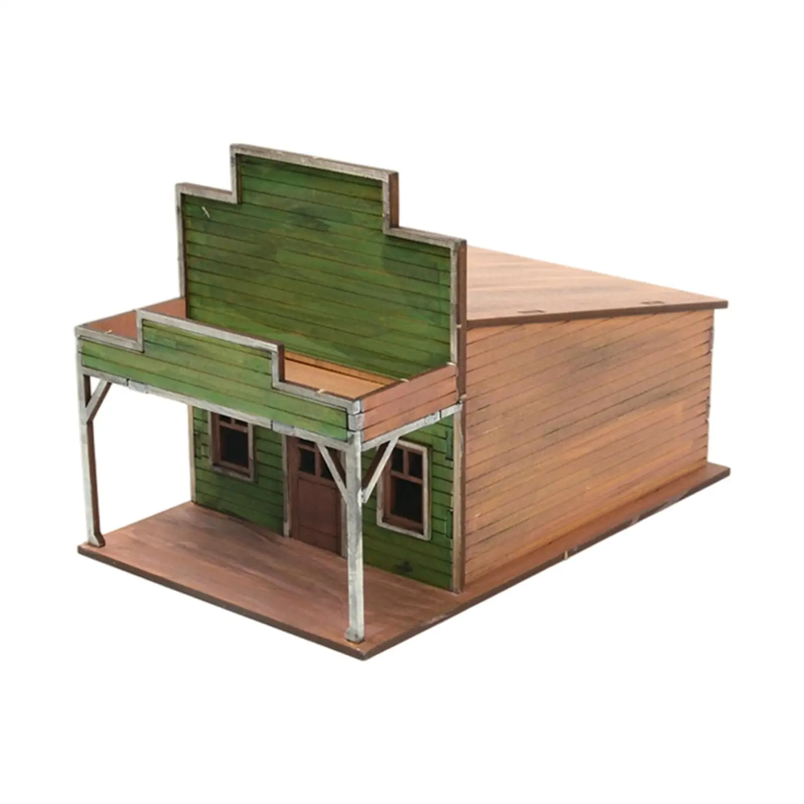 Puzzle 3D en madera ciudad con diorama y mesa arena - imagen 5