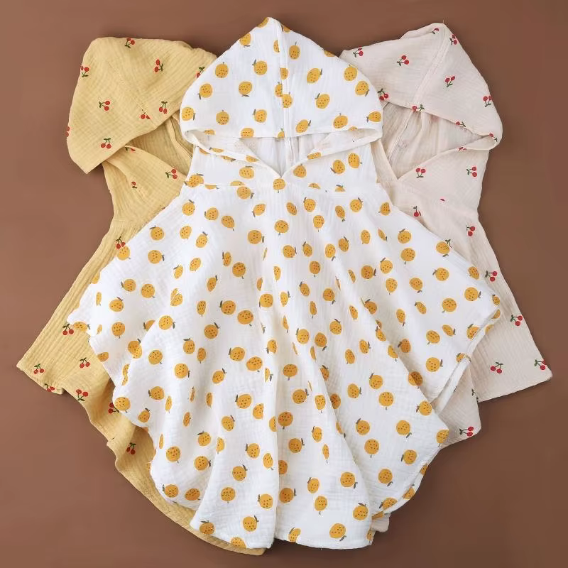 Toalla Infantil Capucha Algodón Suave