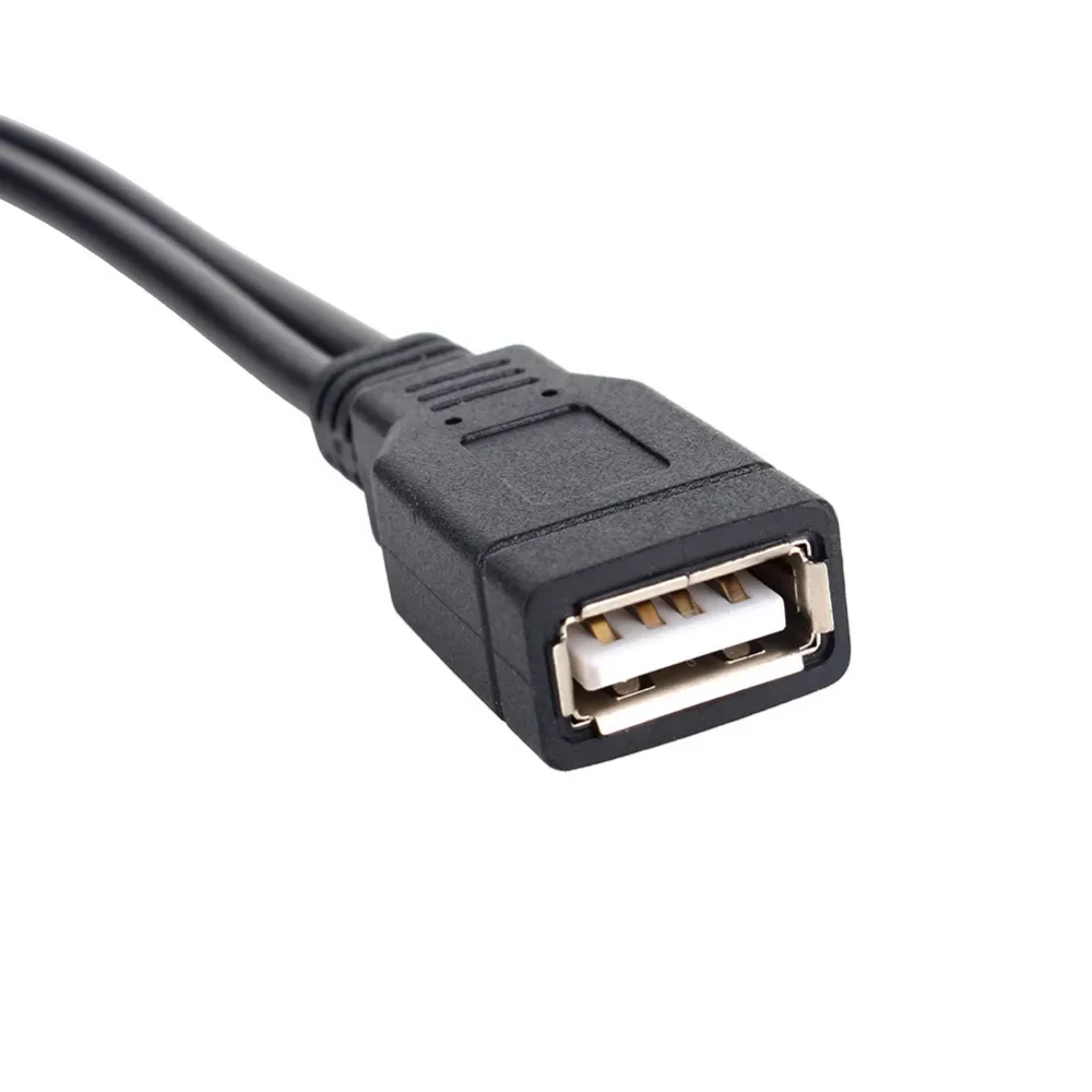 Cable USB 2.0 con divisor dual para datos y carga - imagen 5