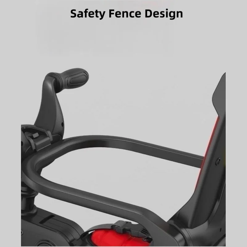 Triciclo evolutivo ligero con respaldo para niños de 1 a 5 años - imagen 4