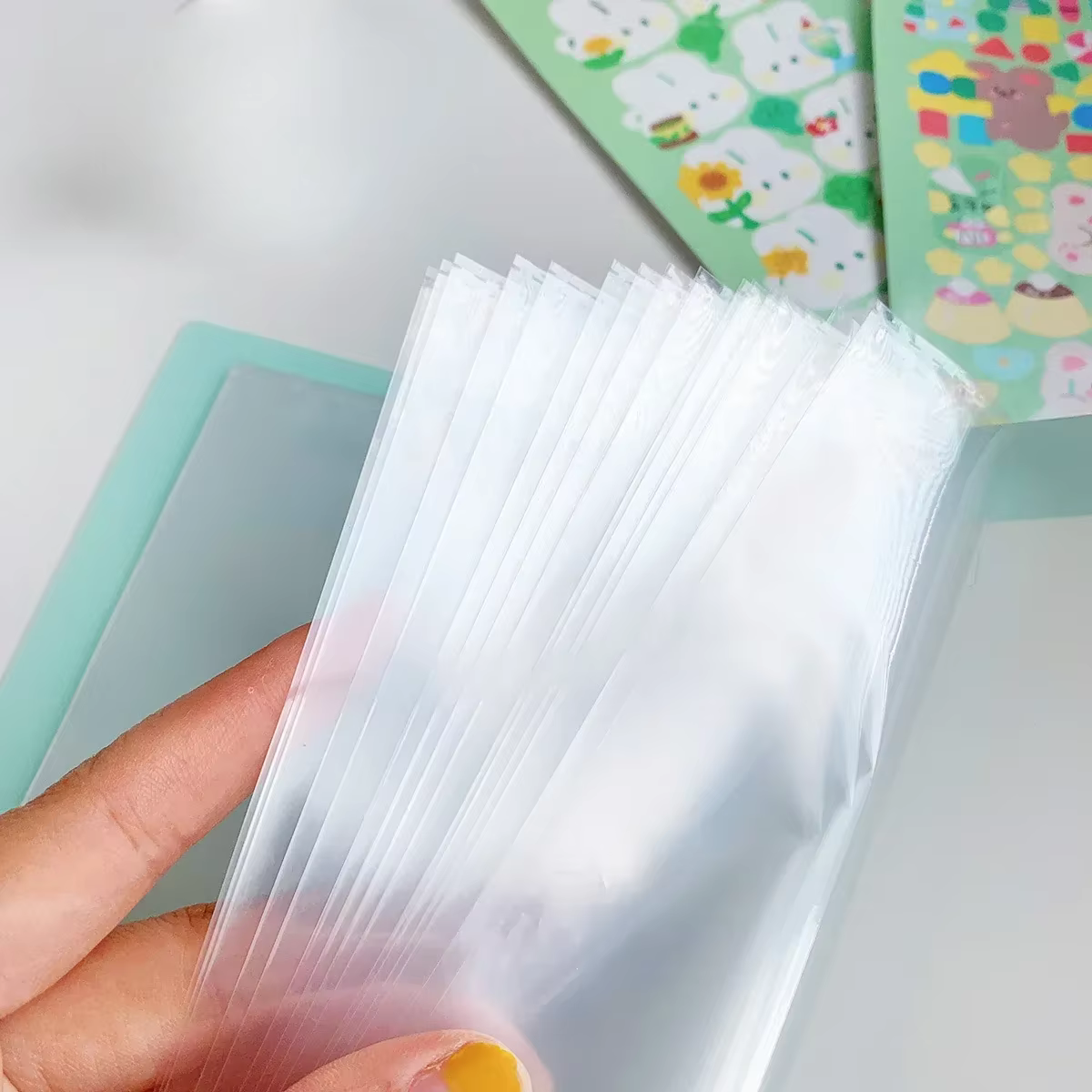 Álbum de pegatinas extensible color macaron – Gran capacidad para niños - imagen 3