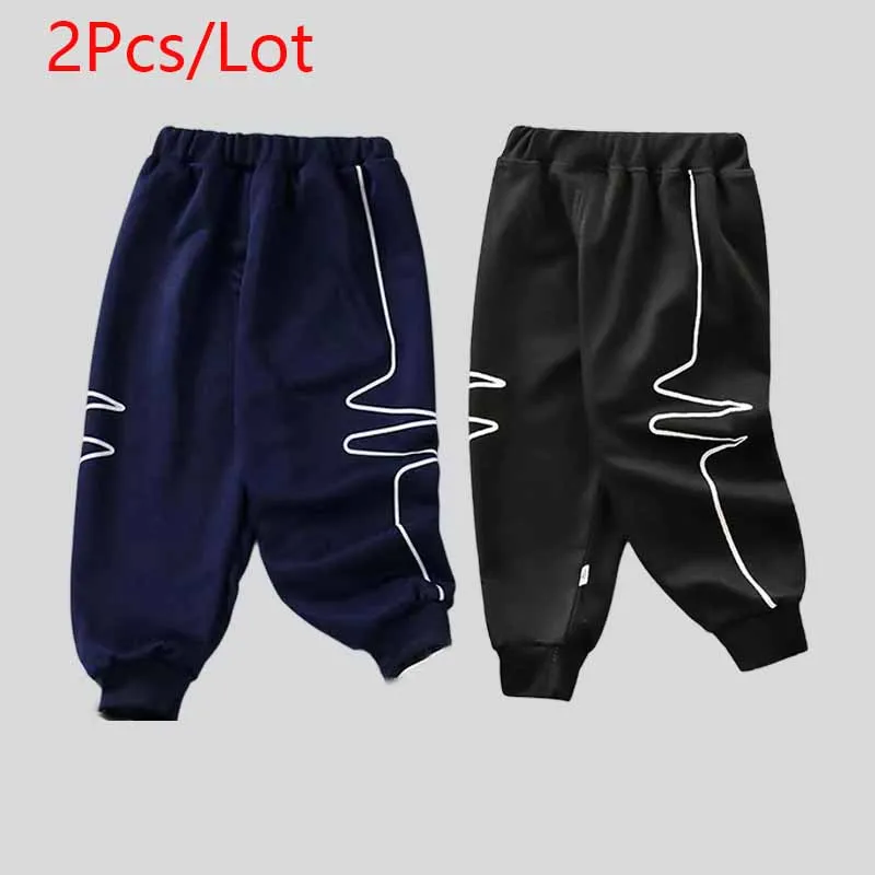 Pantalón rayado frontal