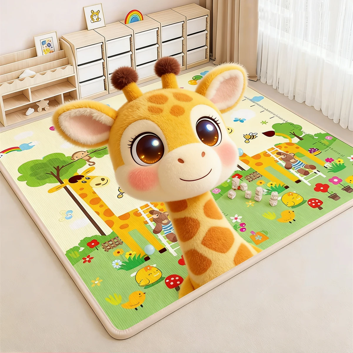 Alfombras de juego para bebés no tóxicas — para gatear y explorar - imagen 5