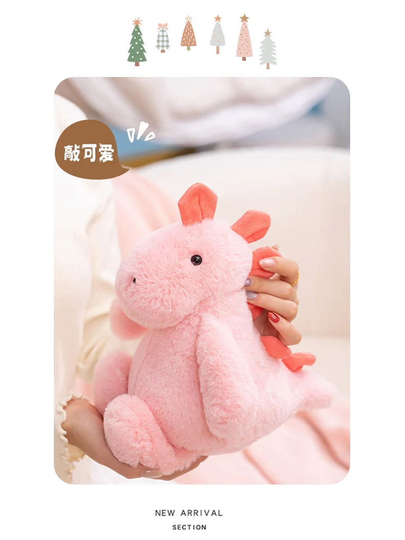 Peluche de dinosaurio suave y esponjoso con púas