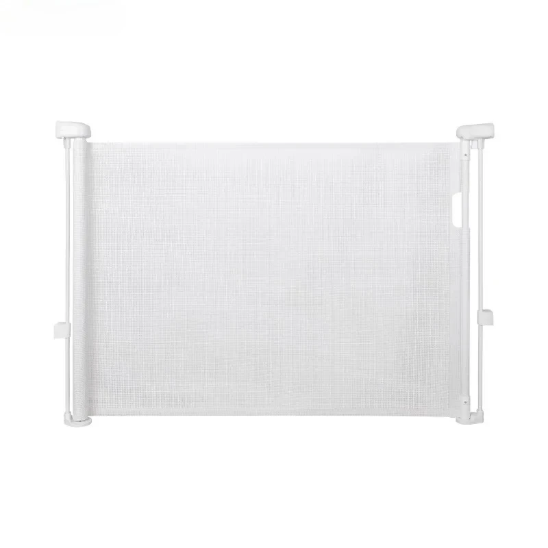 Puerta de seguridad malla extensible para escaleras y mascotas - imagen 2