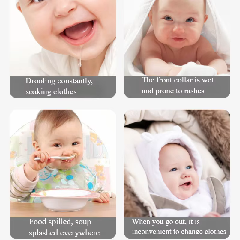Baberos desechables suaves para bebé con alta absorción y comodidad - imagen 4