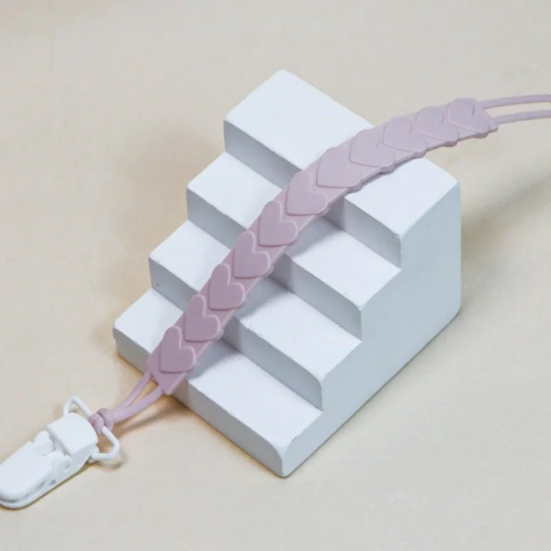 Cadena sujetachupetes de silicona anticaída para bebé - imagen 3