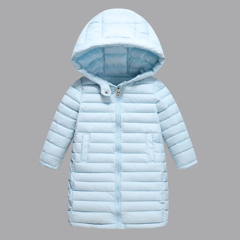 Abrigo largo con capucha para niño invierno – Algodón forro polar - imagen 3