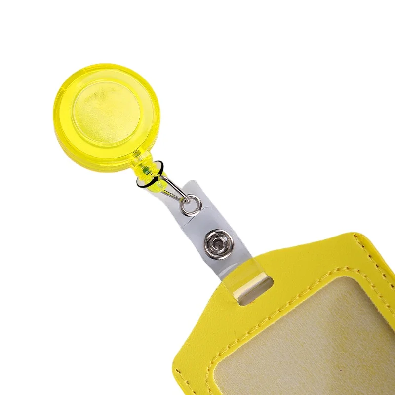 Porta identificaciones vertical con cordón y funda para tarjetas - imagen 4