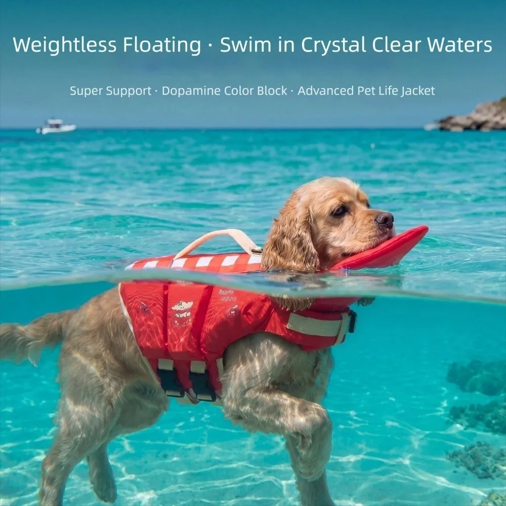 Chaleco salvavidas impermeable para perros con alta flotabilidad - imagen 5