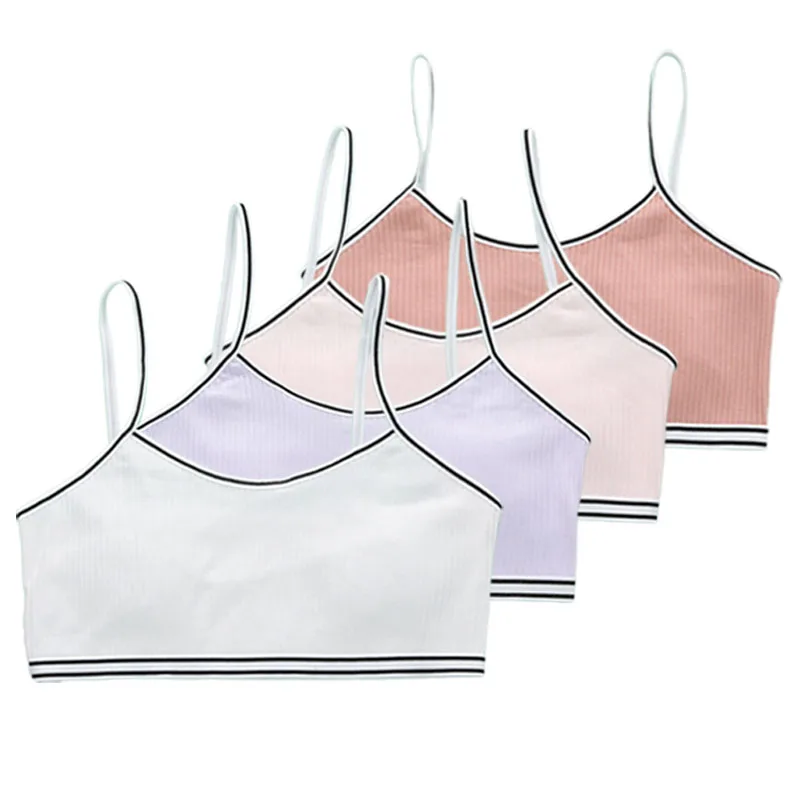 Conjunto sujetador y bragueta de algodón para niña adolescente - imagen 4
