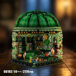 Bloques de construcción con luces LED Academia Mágica para niños
