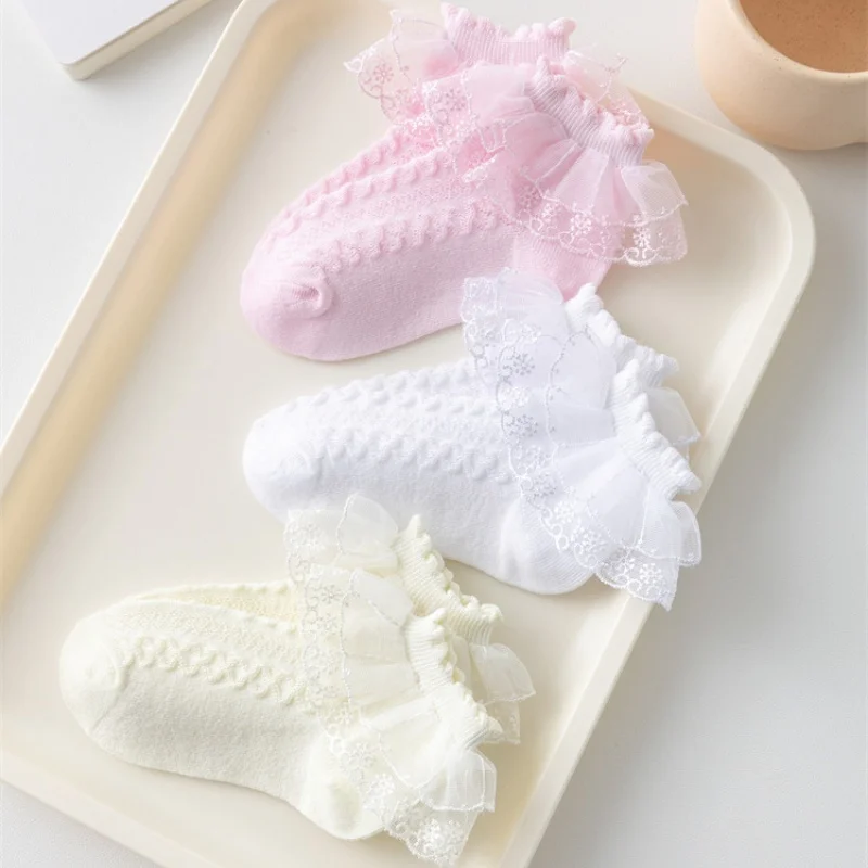 Calcetines finos de algodón para niñas - Verano y primavera - imagen 3