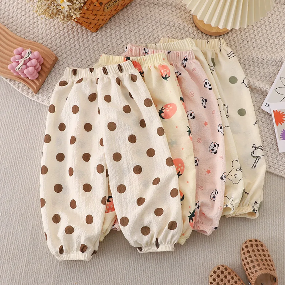 Pantalones antimosquitos de verano transpirables delgados para niños - imagen 3