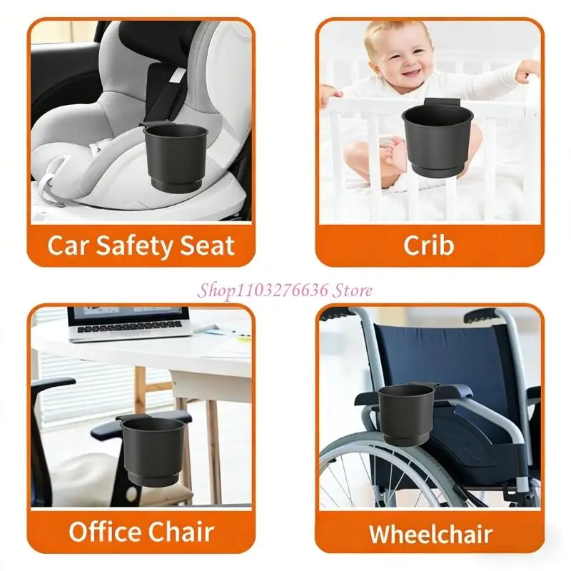 Portavasos ligero y ergonómico para silla de coche infantil - imagen 4