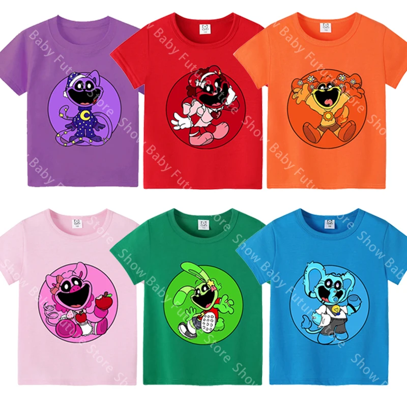 Camiseta niño algodón cuello redondo manga corta dibujos animados - imagen 5