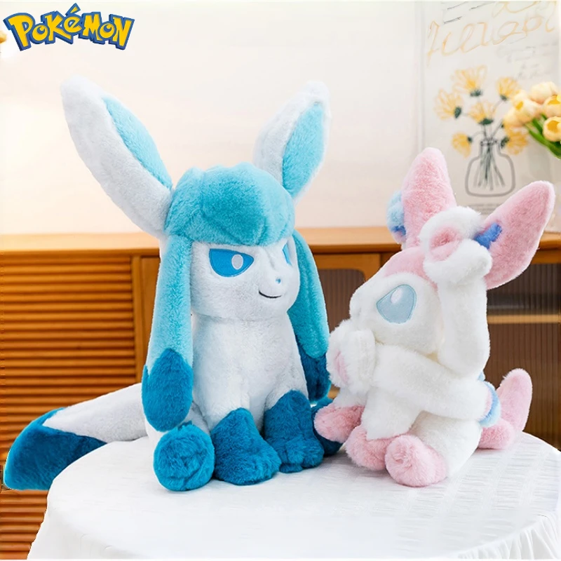 Peluche de Sylveon grande Pokémon para habitación infantil – Muñeco de peluche para regalo - imagen 5