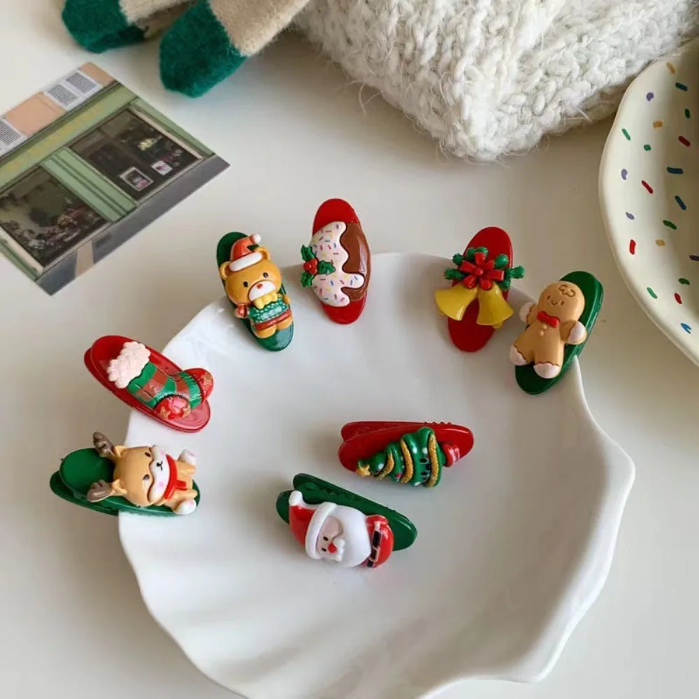 Horquillas infantiles de Navidad para niña – accesorio cabello lateral - imagen 2