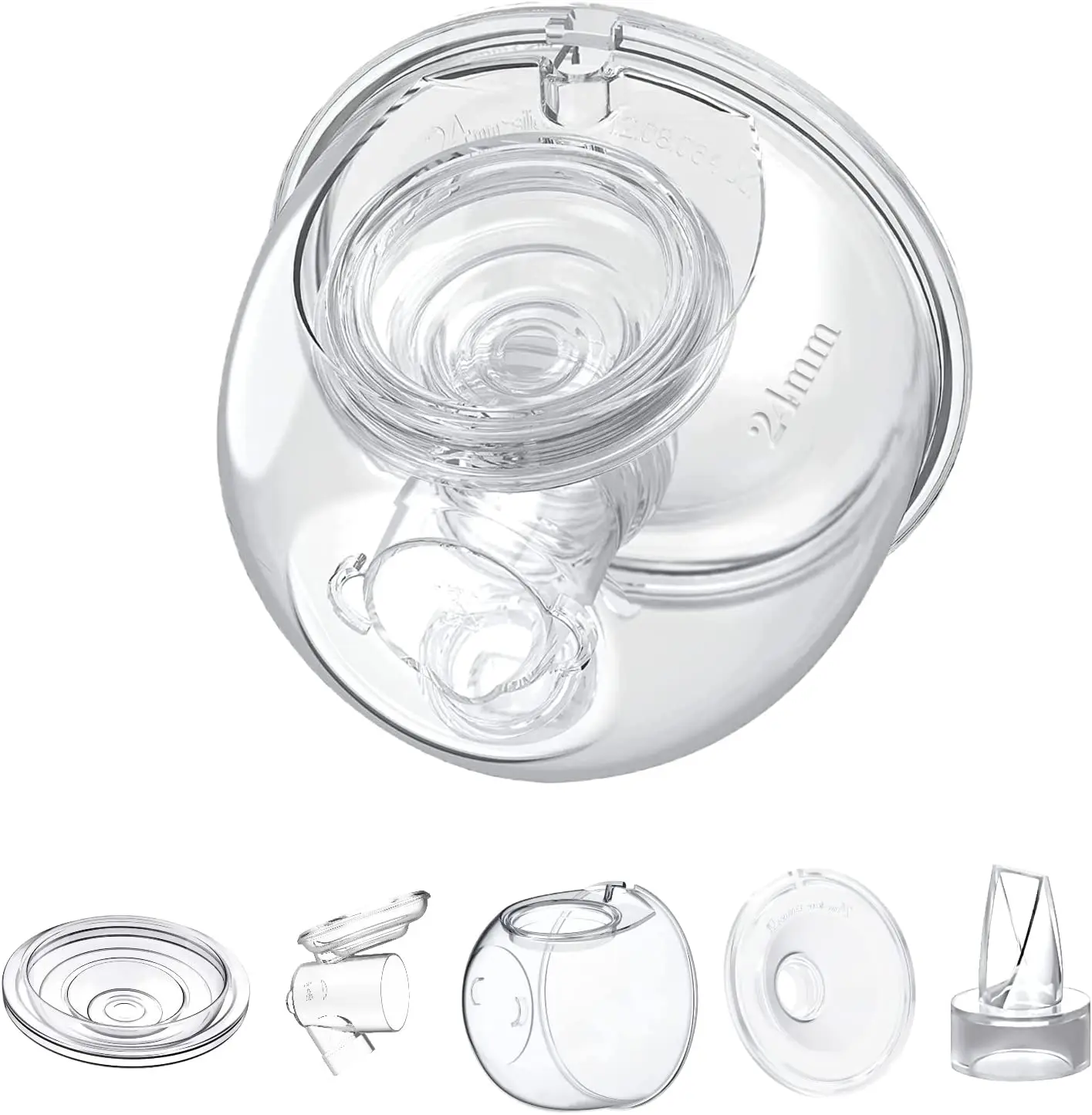 Colector de leche materna de silicona – Recambio para extractor universal