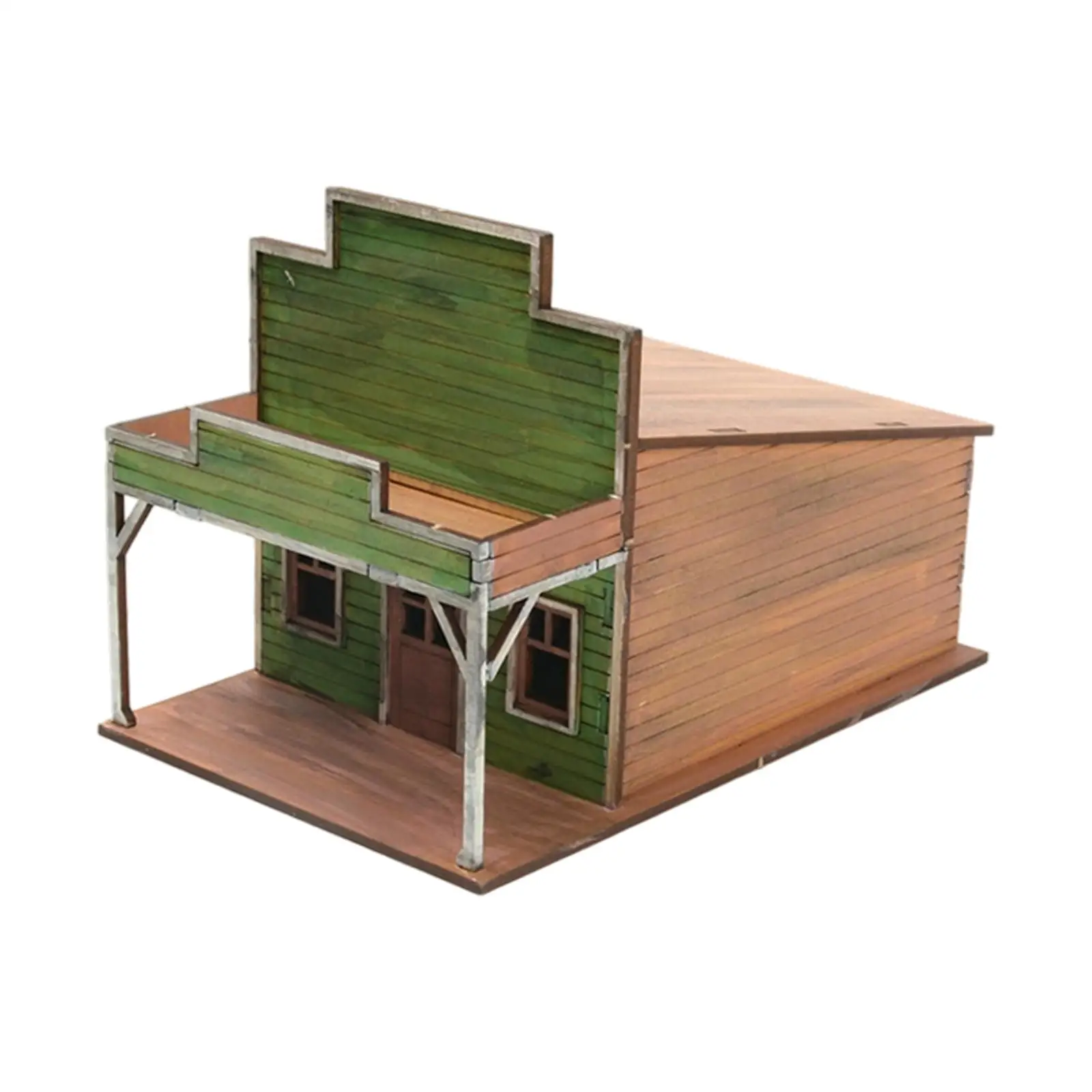 Puzzle 3D en madera ciudad con diorama y mesa arena - imagen 4