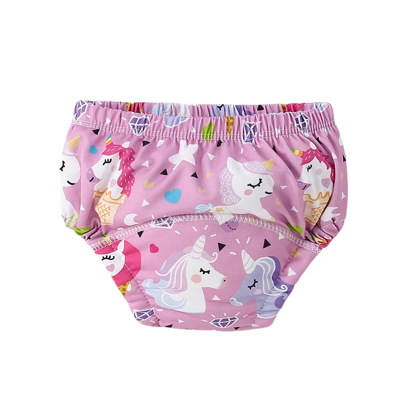 Estampado de personajes animados del pantalón braga