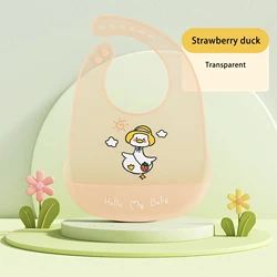 Babero de silicona impermeable para bebé – Cómodo lavable y reutilizable