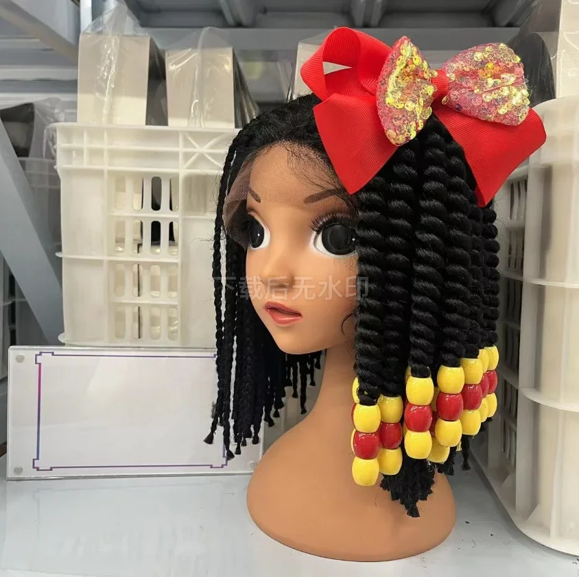 Coletas personalizadas para niños con extensión sintética en caja