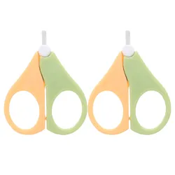 Tijeras para uñas de bebé acero inoxidable, kit de aseo