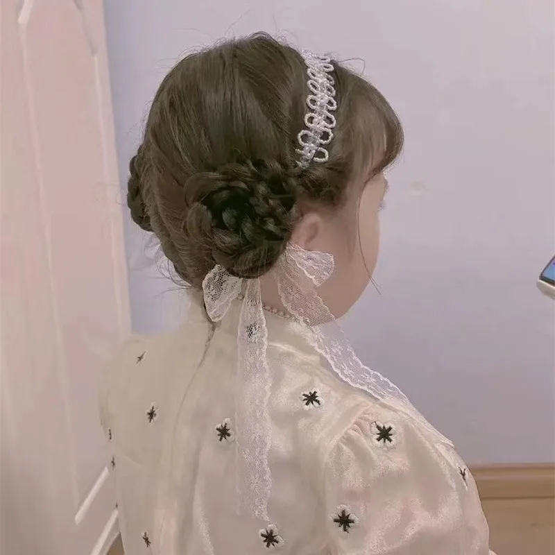 Diademas de perlas y cristal para niñas – Tocados princesa - imagen 3
