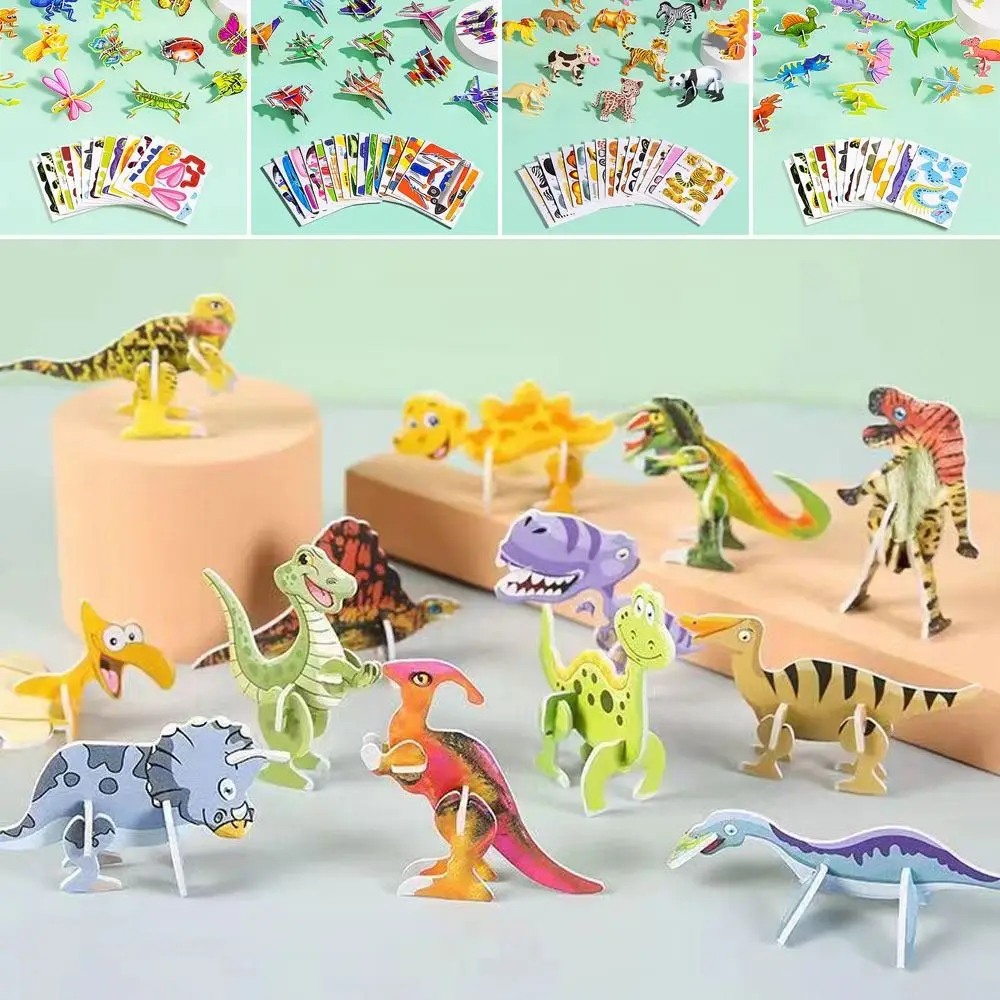 Rompecabezas 3D de papel con insectos para educación infantil - imagen 2