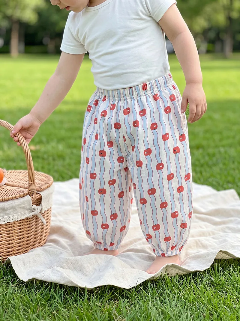 MILANCEL pantalones de verano cónicos con gatos y perros - imagen 5