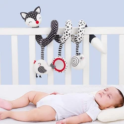 Espiral sonajero para cochecito y cuna – Móvil sensorial