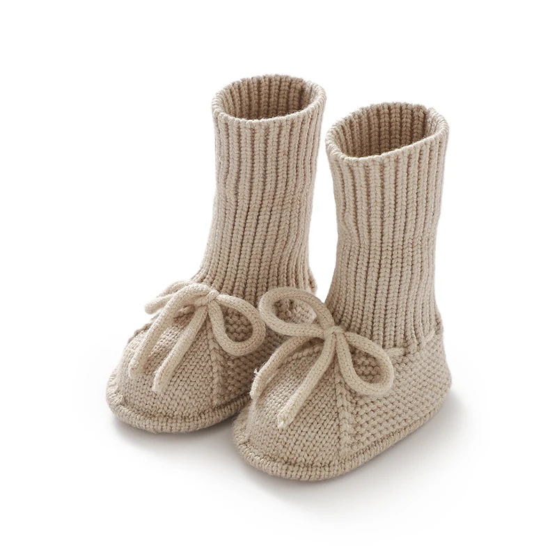 Botines primeros pasos bebé – Antideslizantes de algodón suave - imagen 5